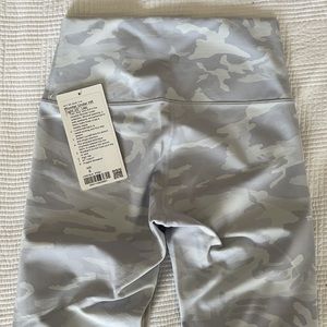 Lululemon wunder under leggings in Incognito Camo